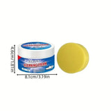 Multipurpose Whitening Cleaning Cream with Sponge – 100g | Powerful Stain Remover for Kitchen, Tiles, Sink,