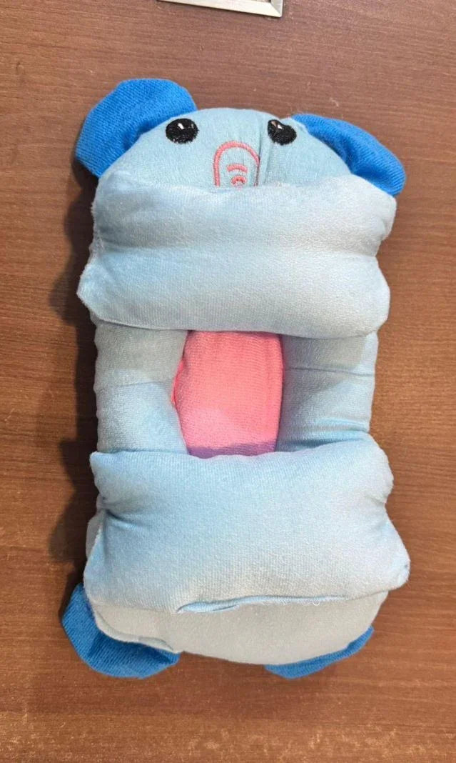 Baby Shaping Head Support Pillow – Soft & Skin-Friendly | Made in India - Assorted Colour