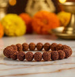 7 Mukhi Nepali Original Rudraksha Bracelet With Lab Tested Beads – Spiritual Rudraksha Bracelet