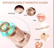 2 in 1  Original Eyebrow Remover & Face Hair Trimmer – Flawless Portable Epilator for Women & Men | Facial, Lip & Nose Hair Shaver