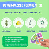 No More Bites! Mosquito Repellent Patches of 72 | Safe for Babies, Kids and Adults | Natural Ingredients | Long-Lasting 8-10- hr Shield