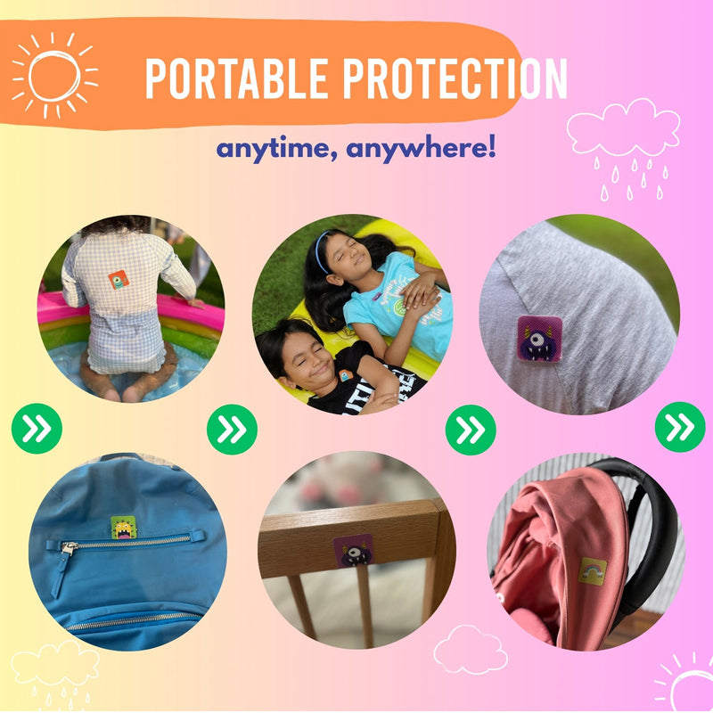 No More Bites! Mosquito Repellent Patches of 72 | Safe for Babies, Kids and Adults | Natural Ingredients | Long-Lasting 8-10- hr Shield