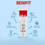 Original Probiotic Ultra SP 4 Whitening Toothpaste for Stain Removal, Bad Breath and Maintain Oral Health