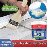 Transparent Waterproof Glue Plus Brush/ Waterproof Leak Sealing Glue – 300g