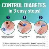 Sugar Control LI4 Acupressure Point Clip Original- Wearable Hand Massager (Pack of 2)